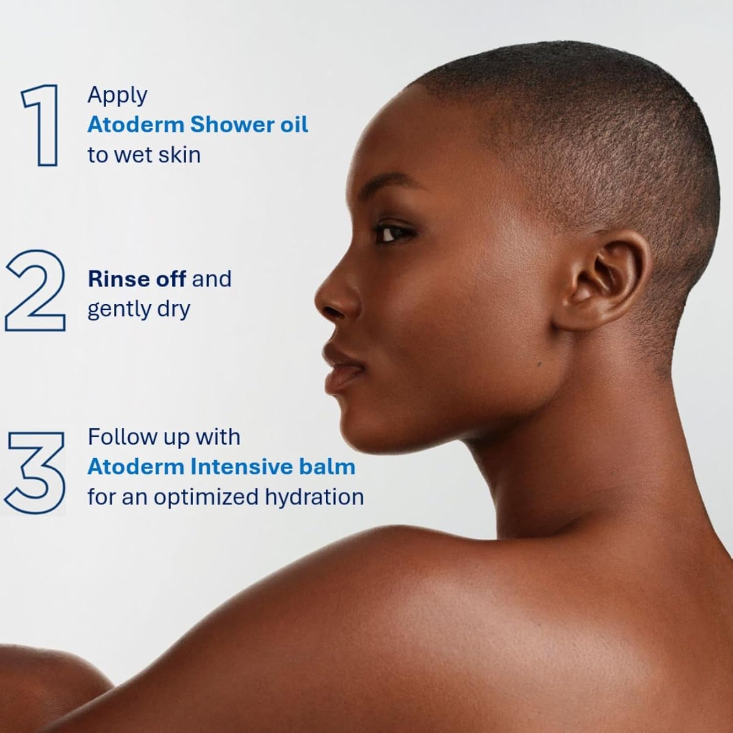 Toderm Shower Oil - Ultra-Nourishing Cleansing Oil for Dry to Very Dry Skin