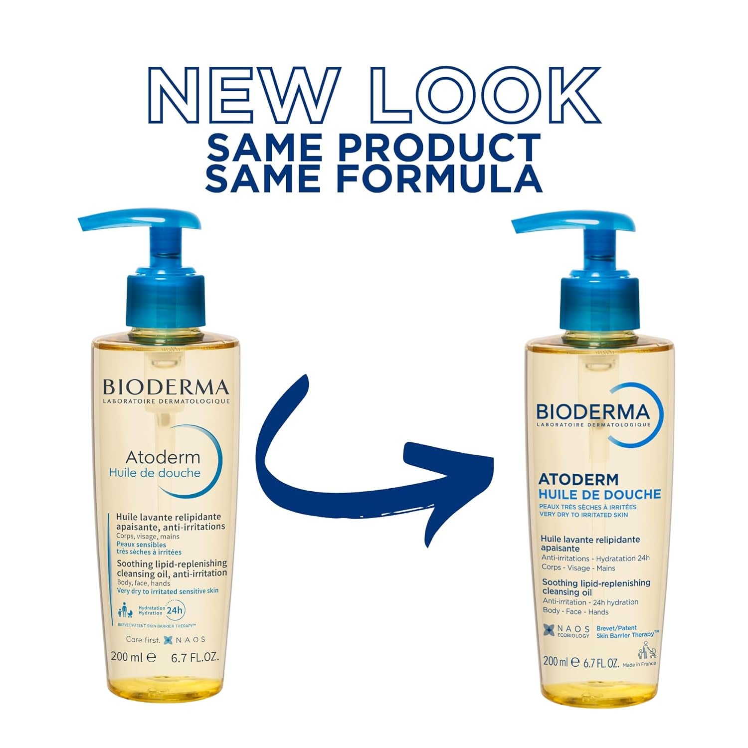 Toderm Shower Oil - Ultra-Nourishing Cleansing Oil for Dry to Very Dry Skin