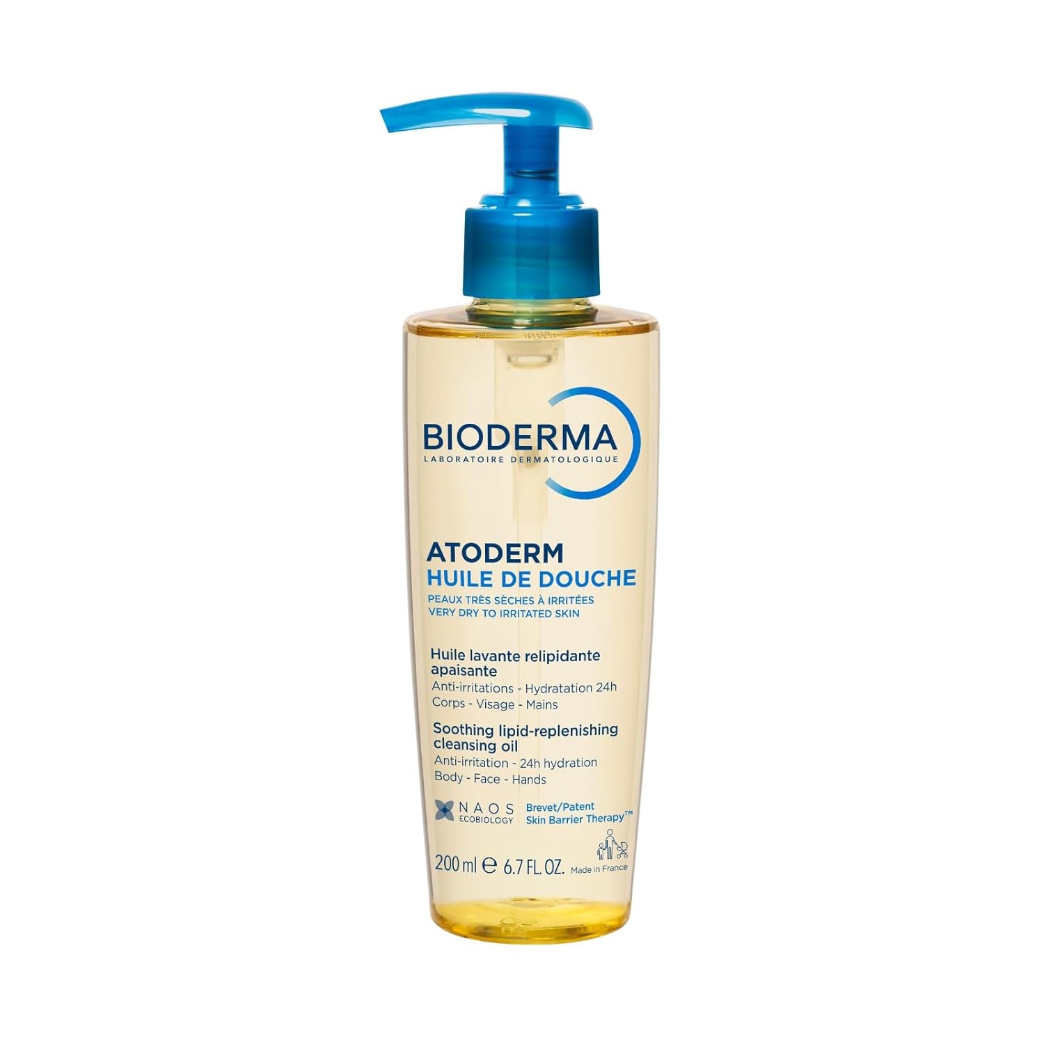 Toderm Shower Oil - Ultra-Nourishing Cleansing Oil for Dry to Very Dry Skin